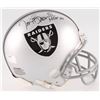 Image 1 : Tim Brown Signed Raiders Mini-Helmet Inscribed "HOF 15" (Radtke COA)
