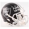 Image 1 : Tim Brown Signed Raiders BLAZE Mini-Helmet Inscribed "HOF 15" (Radtke COA)