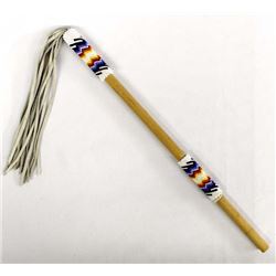 Native American Zuni Beaded Dance Stick