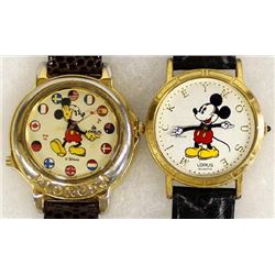 2 Mickey Mouse Watches