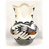 Image 2 : Acoma Carved Ceramic Wedding Vase by M. Patricio