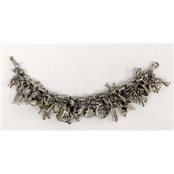 Sterling Silver Charm Bracelet