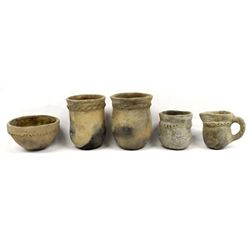Vintage Collection of Navajo Utilitarian Pottery