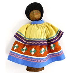 Native American Seminole Doll in Traditional Dress