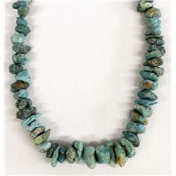 Native American Navajo Natural Turquoise Choker