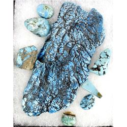 Collection of Natural and Stabilized Turquoise