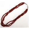 Image 2 : 3 Strand Red Bead Necklace