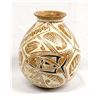 Image 2 : Mata Ortiz Marbleized Pottery Jar by Efrain Andrew