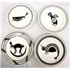 Image 1 : 4 Anasazi Traders Mimbres Designed Plates