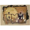 Image 2 : Framed Southwest Petroglyph Print