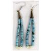 Image 1 : Native American Navajo Turquoise Jocla Earrings