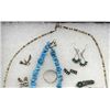 Image 2 : Collection of Native American Zuni, Navajo Jewelry
