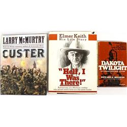 3 Western Interest Hardback Books