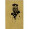 Image 2 : Etching Print of Theodore Roosevelt by J. Nuyttens