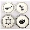 Image 1 : 4 Anasazi Traders Mimbres Designed Plates
