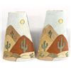 Image 2 : 2 Southwestern Ceramic Pottery Vases by Neill