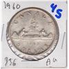 Image 1 : 1960 CANADIAN SILVER DOLLAR AU
