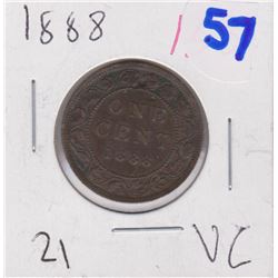 1888 CANADIAN LARGE PENNY VG