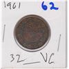 Image 1 : 1901 CANADIAN LARGE PENNY VG