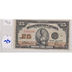 1923 CANADIAN SHIN PLASTER