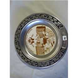 METAL CREDIT UNIUON PLAQUE, 1937 - 1987