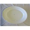 Image 1 : WHITE SERVING PLATTER, 19"X13¾"