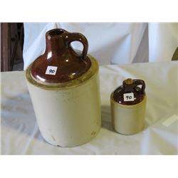 1/8 GAL. & 1/2 GAL. CROCK JUGS