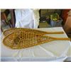 Image 2 : SET OF SNOW SHOES, GUT WEBBING, LEATHER BINDINGS
