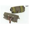 Image 1 : 2 Leather Ammo Pouches for Russian SKS Rifle early 1950's
