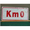 Image 1 : KILOMETER ZERO SIGN 12X24