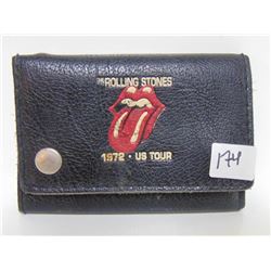 1972 US TOUR ROLLING STONES WALLET