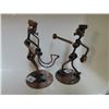 Image 2 : 2 FOLK ART WELDED BOLT MEN 6"T