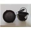 Image 1 : CAST IRON SMALL KETTLE & FRYING PAN 'CANADA FORGE' BRAND