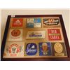 Image 3 : 1960/70s FRAMED BEER LABELS, UNUSED