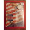 Image 3 : AMERICA TAKES FLIGHT COMMEMMORATIVE SET W/COIN & STAMPS
