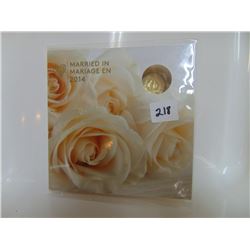 2014 MINT SET MARRIED IN 2014, SPECIAL DOLLAR