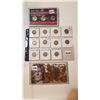 Image 1 : US COIN LOT, 3 ANTHONY $1, 11 NICKLES, V-TYPE, PENNIES