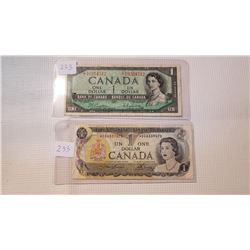 2 REPLACEMENT NOTES, 1954 & 1973