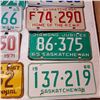 Image 3 : 9 SASKATCHEWAN LICENSE PLATES