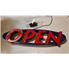 Image 2 : 19" OPEN SIGN, LOW VOLTAGE, BRIGHT, WORKS PERFECTLY