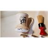 Image 2 : VINTAGE GROOMING LOT W/MOUSTACHE CUP