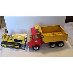 TONKA CAT & DUMP TRUCK