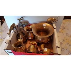 BRASS ITEMS LOT