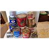 Image 1 : GENERAL STORE TIN LOT OF 12