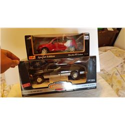22 - 1/18 SCALE CARS, CHRYSLER & DODE