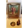 Image 1 : LOT RELGIOUS ITEMS, 3D PICTURE IS 17X21"