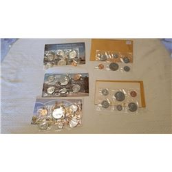 5 CANADA PL SETS - 68, 70, 73, 78, 83