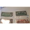 Image 4 : CANADA 5 DIFFERENT PAPERS BILLS 1937, 54, 67, 86