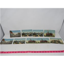 8 EARLY SASKATOON POSTCARDS