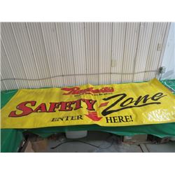 RAYBESTOS BRAKES ADVERTISING BANNER LARGE